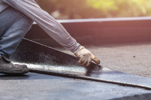 Professional Waterproofing technician working in Newton, NC